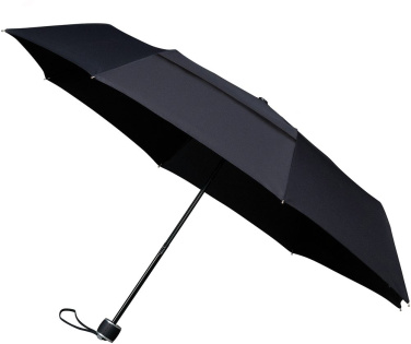 MINIMAX LGF-99 miljövänligt paraply, svart, Ø 100 cm, produktbild (3)