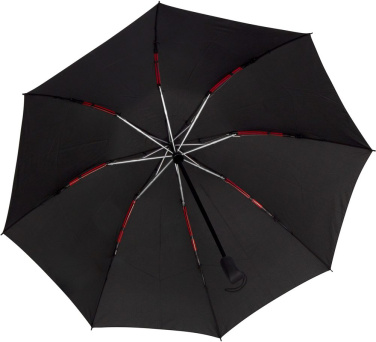 MINIMAX LGF-406 hopfällbart paraply, svart, Ø 100 cm, produktbild (3)
