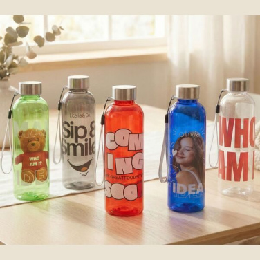 500 ml Vetta RPET vattenflaska, grafit, produktbild (3)