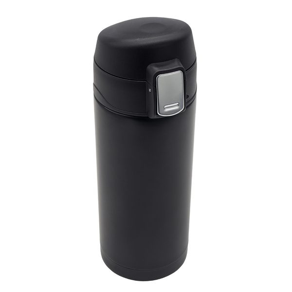 340 ml Bergen termosmugg, svart, produktbild (1)