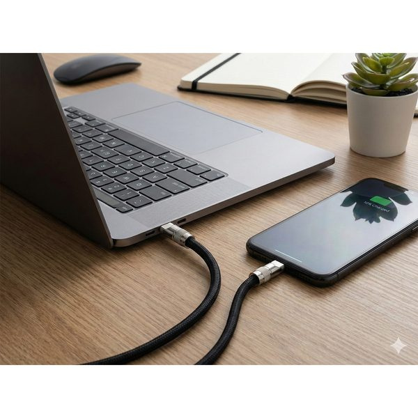 Tavo 60W laddningsbar telefonrem, svart, produktbild (1)