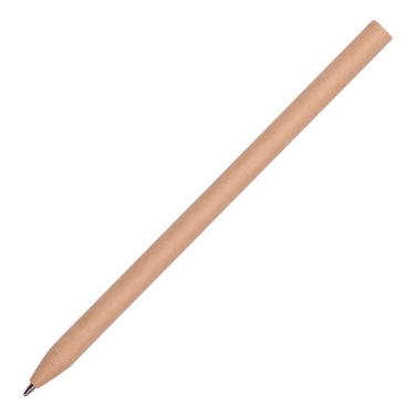 Kulspetspenna med miljömärkning, beige, produktbild (3)