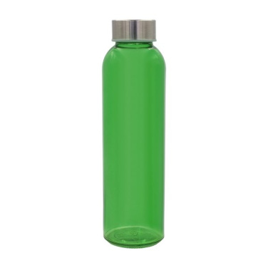 500 ml Aqua Kuba färgad glasflaska, grön, produktbild (2)