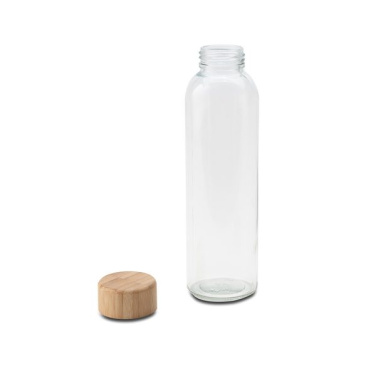 500 ml Aqua Madera glasflaska, brun/färglös, produktbild (2)