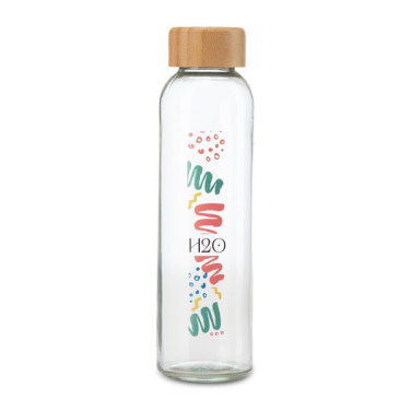 500 ml Aqua Madera glasflaska, brun/färglös, produktbild (4)