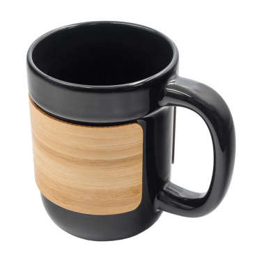 Soro keramikmugg, svart, produktbild (2)