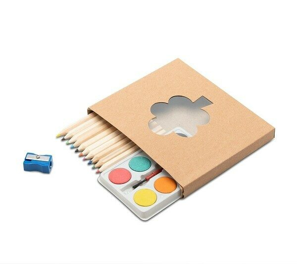 Konstset World of Colors, beige, produktbild (1)