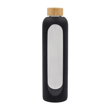 1100 ml Richmond borosilikatglasflaska, svart, produktbild (3)