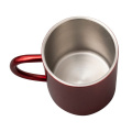300 ml Stalwart rostfri stålmugg, röd