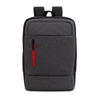 Taranto ryggsäck för laptop, grå, produktbild (2)