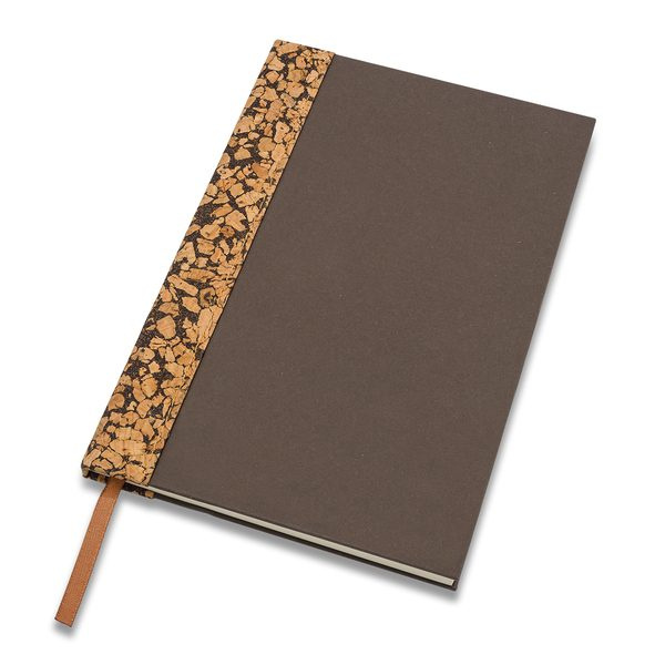 Mokka A5 anteckningsbok, brun, produktbild (1)