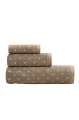 Lasa Home Efficiency Dot handduk, beige