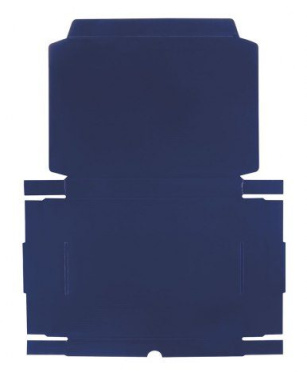 Vikbar låda blå 220 × 170 × 30 mm, produktbild (3)