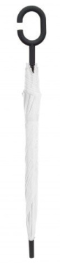 Paraply vitt handtag c d=102cm, produktbild (3)