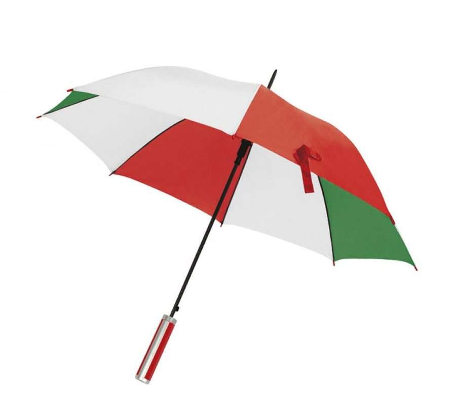 Paraply italiensk flagga d=103 cm, produktbild (1)