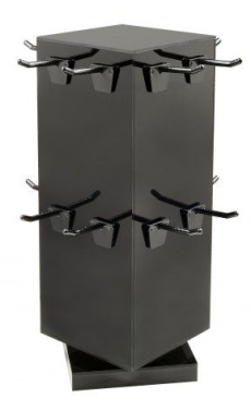 Rullande plexiglas displayställ, produktbild (2)