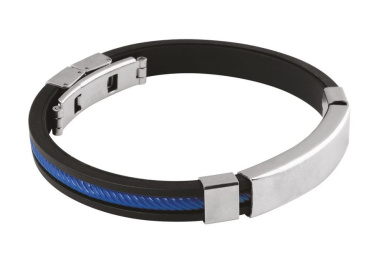 Svart och blått armband, produktbild (2)