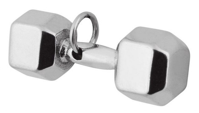 Hänge stålvikt 12 × 37 mm, produktbild