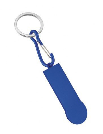 Nyckelringsvagn - aluminiumblå, produktbild