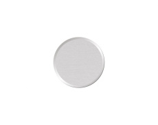 Aluminiumskiva med polerad kant, diameter 70