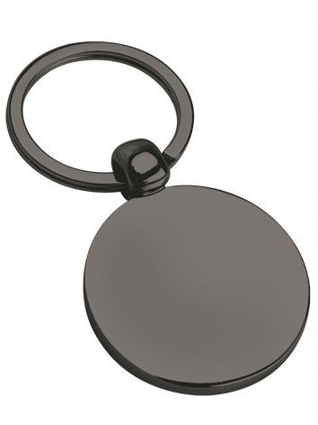 Rund nyckelring d=40mm polerad, produktbild (1)