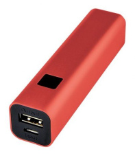 Powerbank s5 röd - 2600 mAh