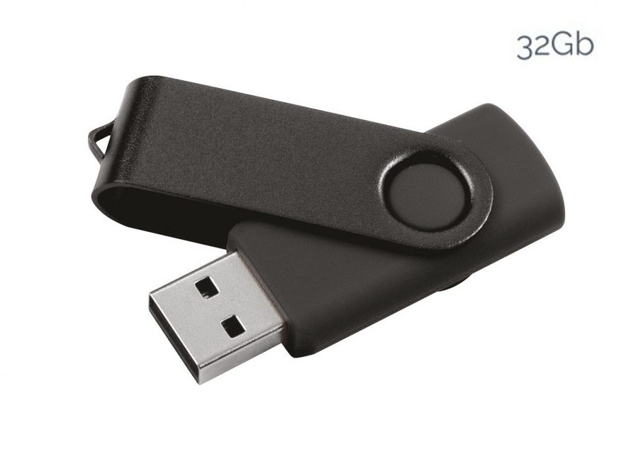 USB-snurra svart, produktbild (1)