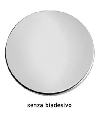 Rund förkromad platta diameter 25 mm, produktbild (2)