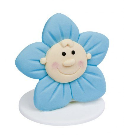 Blomma ljusblå, produktbild (1)