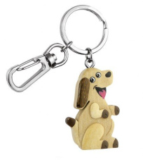 Nyckelring hund, utan ask