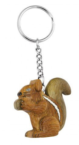 Nyckelring mini - ekorre, utan ask, produktbild