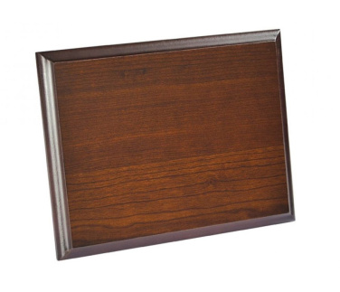 Prisplakett i MDF med valnötsfinish, 230 × 180 × 15 mm, produktbild (4)