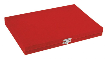 Rött registreringsskyltsfodral 28 × 23 cm, produktbild (4)