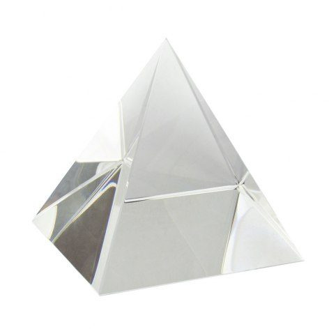 Pyramidkristall K9 100 × 100 × 100 mm, produktbild (1)