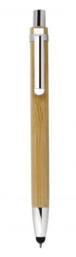 Kulspetspenna i bambu med touchfunktion, produktbild (3)