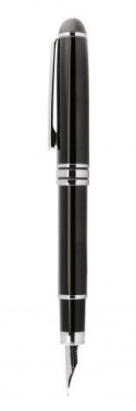 Svart reservoarpenna - förkromad d=13,5 mm, produktbild (2)