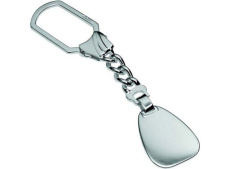 Nyckelring i silver 925% "primula"