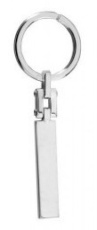 Nyckelring i silver 925% "hängande"