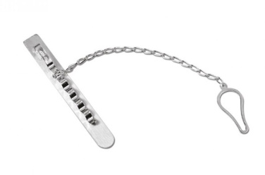 Slipsklämma silverbestick 925% "zinnia", produktbild (2)