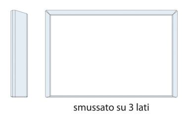 Glas för sublimering 200 × 140 × 19 mm, produktbild (4)