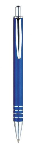 Kulspetspenna i aluminium, axor blå, produktbild (1)