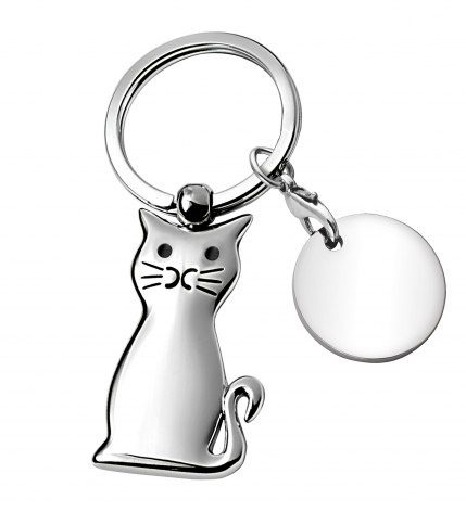 Nyckelring "katt", produktbild (1)