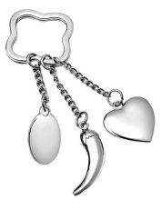 Nyckelring lycka till amulett