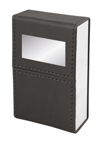 Fickfodral för cigaretter i PU svart, produktbild (1)