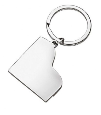 Nyckelring piano svart, produktbild (2)