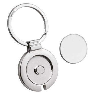 Nyckelringsvagnsmynt med skylt, produktbild (2)
