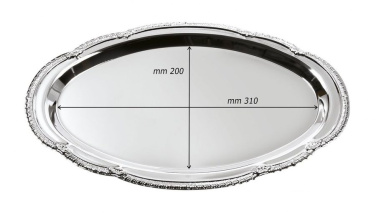 Bricka oval 38 × 27 cm, produktbild (2)