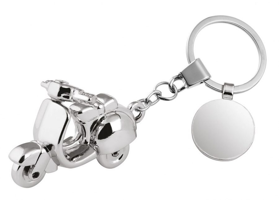 Nyckelring Vespa med pollett, produktbild (1)