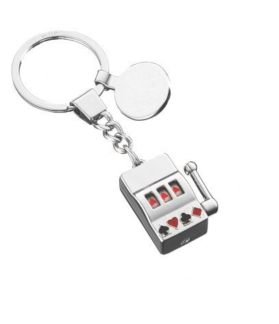 Nyckelringsspelautomat med pollett, produktbild