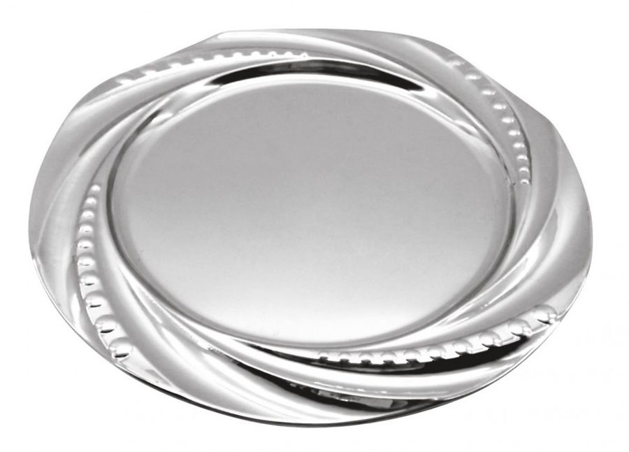 Tallrik stål d=18 cm, utan låda, produktbild (1)